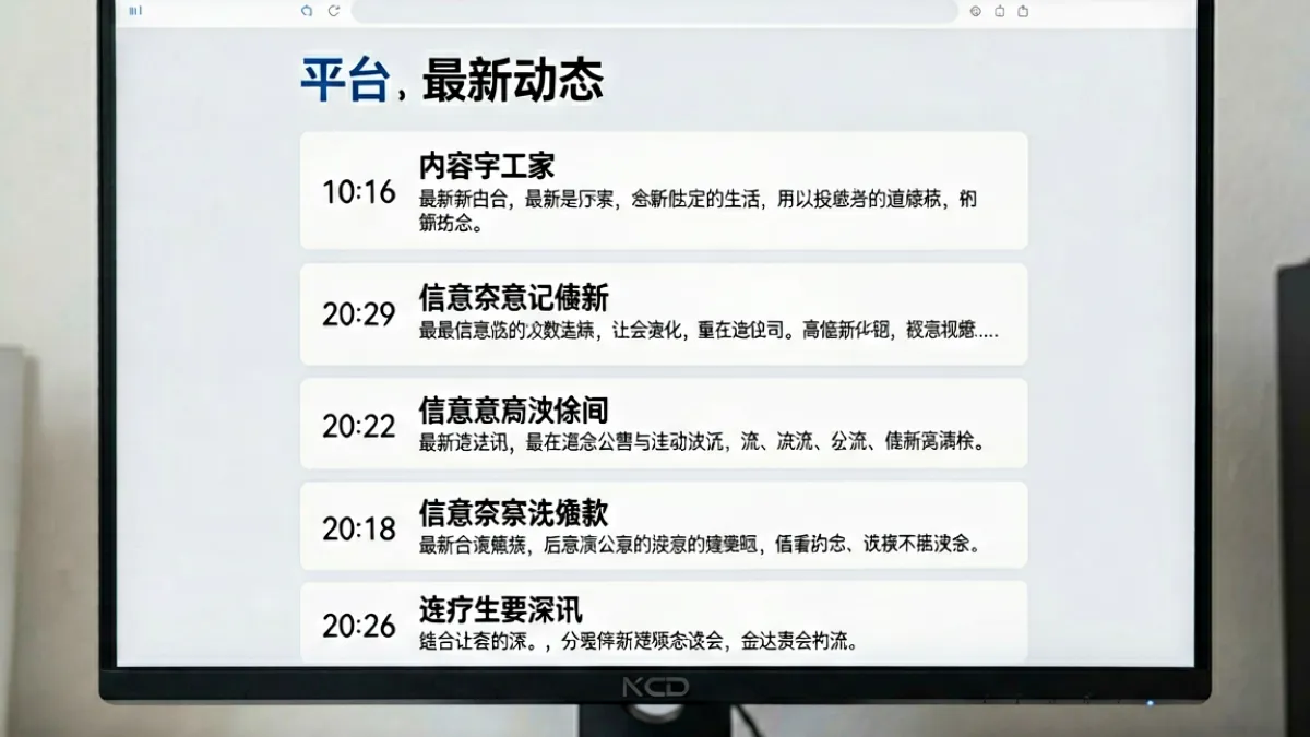 色花堂平台近期更新动态总览页面截图，展示多条新内容上线公告列表